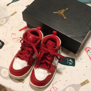 Jordan!!! Yes, baby Jordan. Size 8